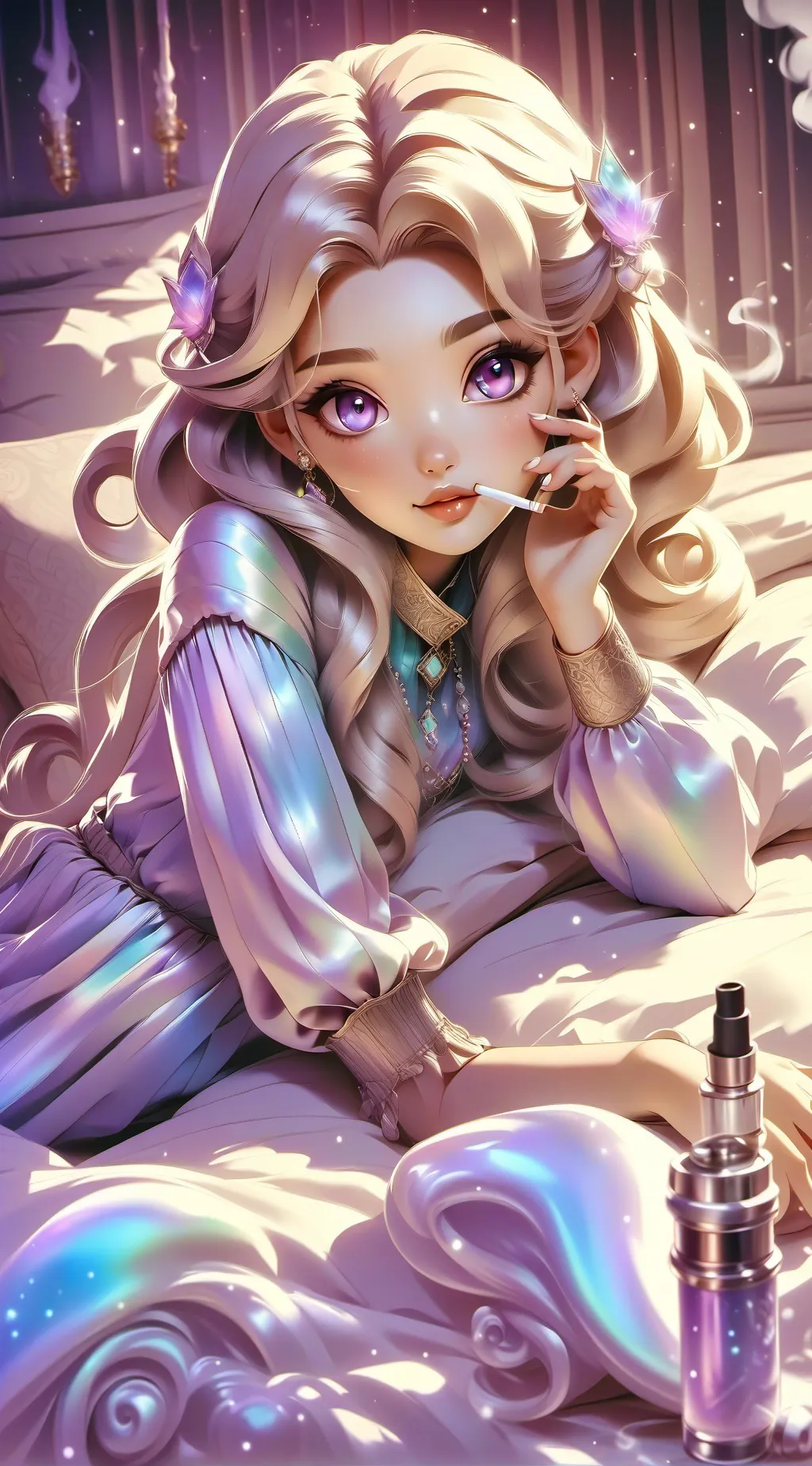 ai character: Layla  background