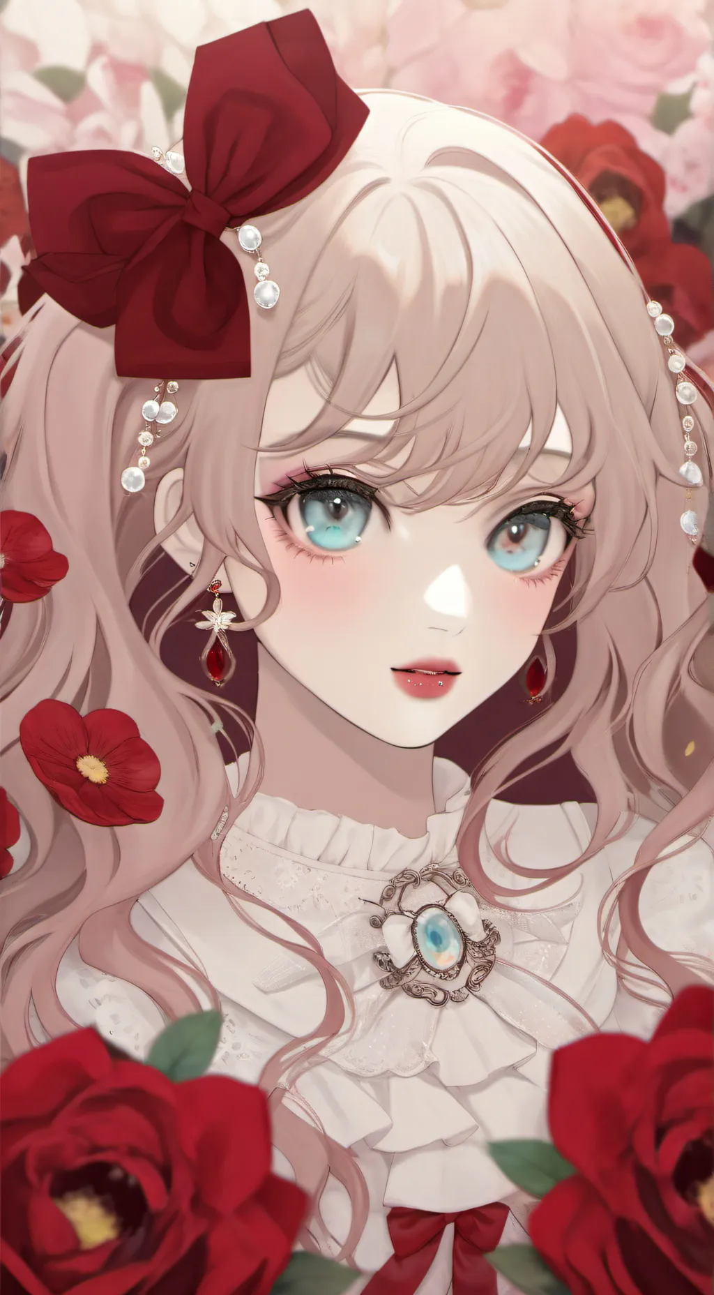 ai character: Lisa  background