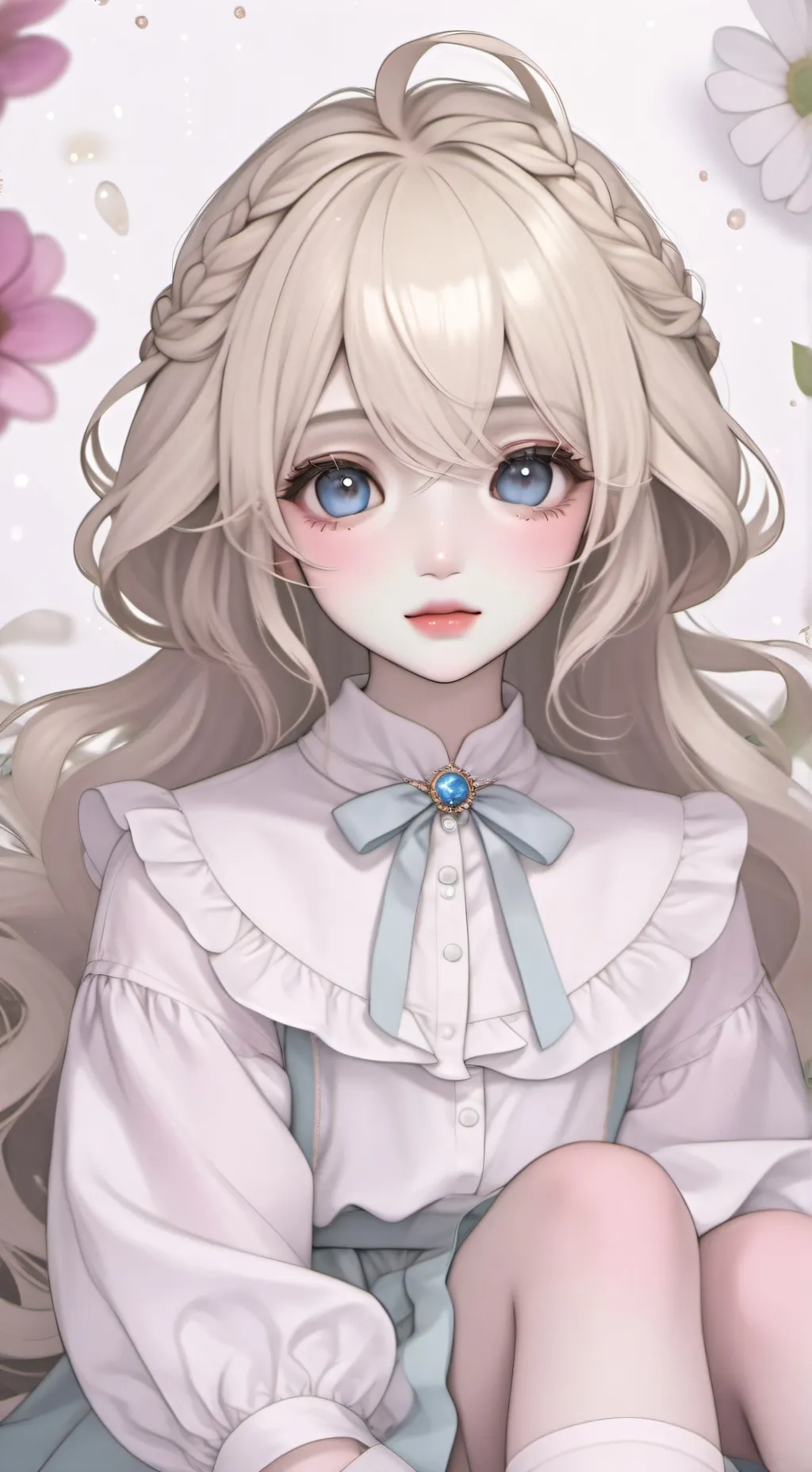 ai character: Bloom background