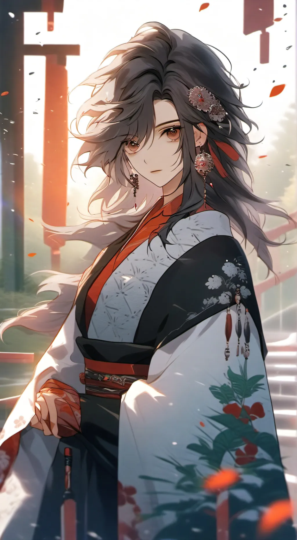 ai character: strawberry 🍓 background