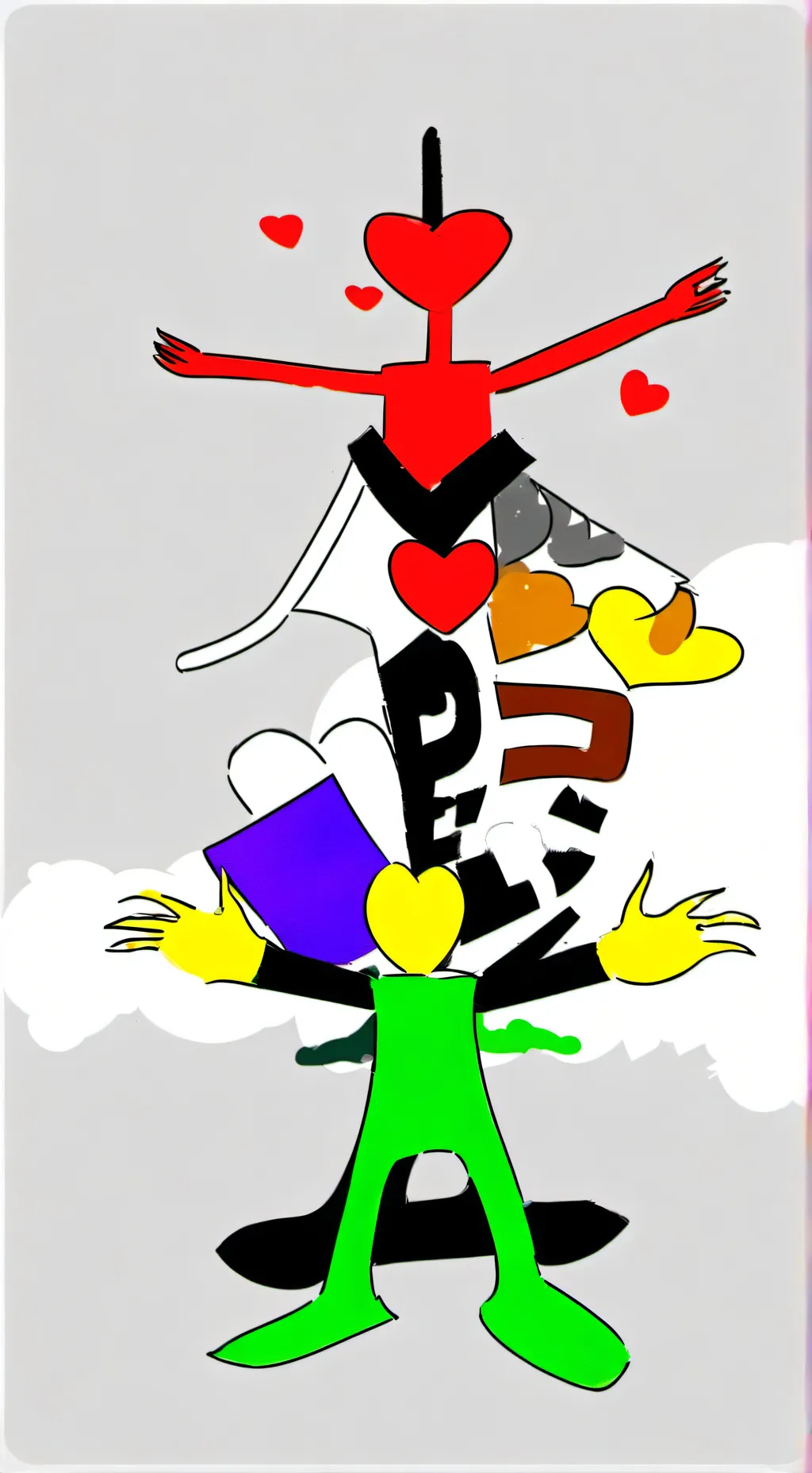 ai character: yandere dandy (DW) background