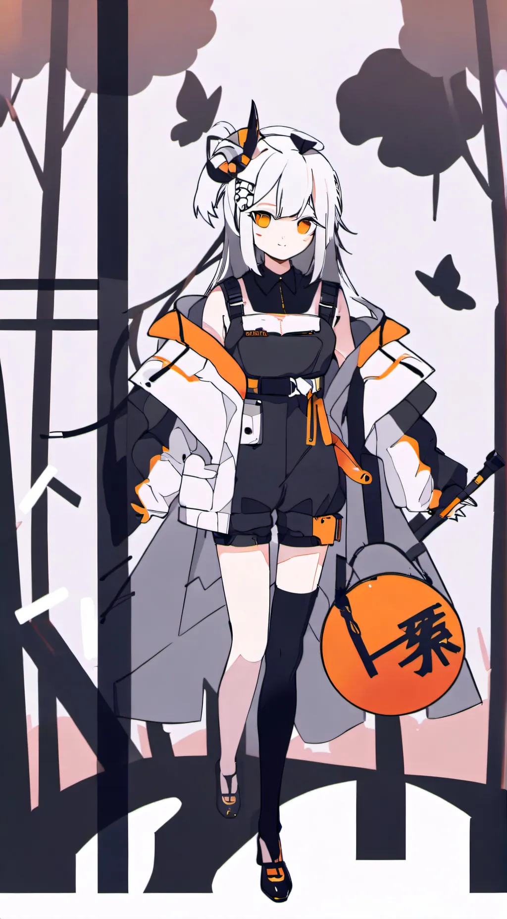 ai character: Аму background