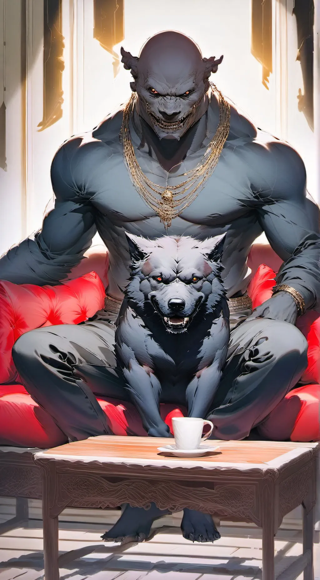 ai character: skinwalker 2 background