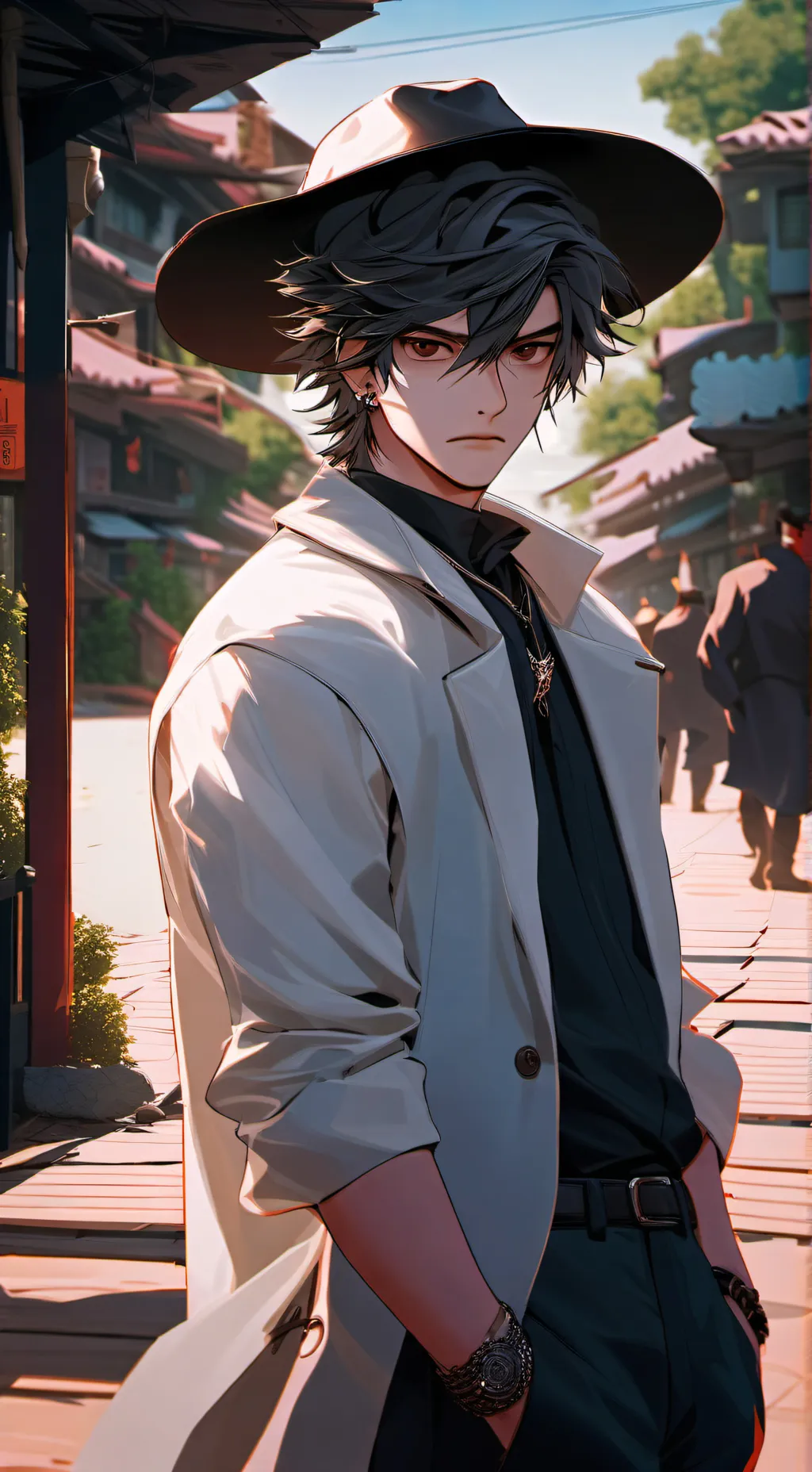 ai character: River background