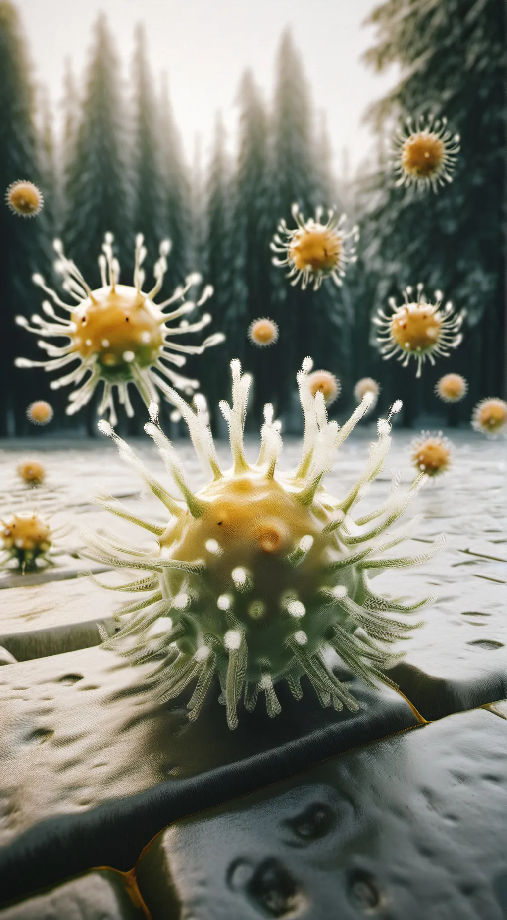 ai character: Computer virus background