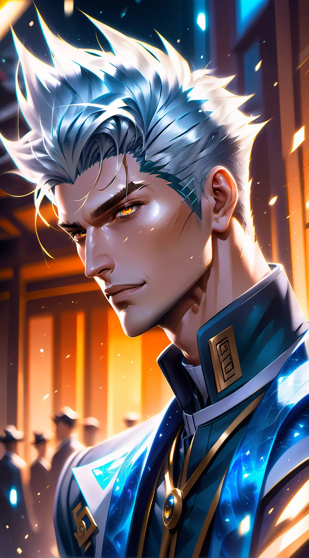 ai character: Satoru Gojo background