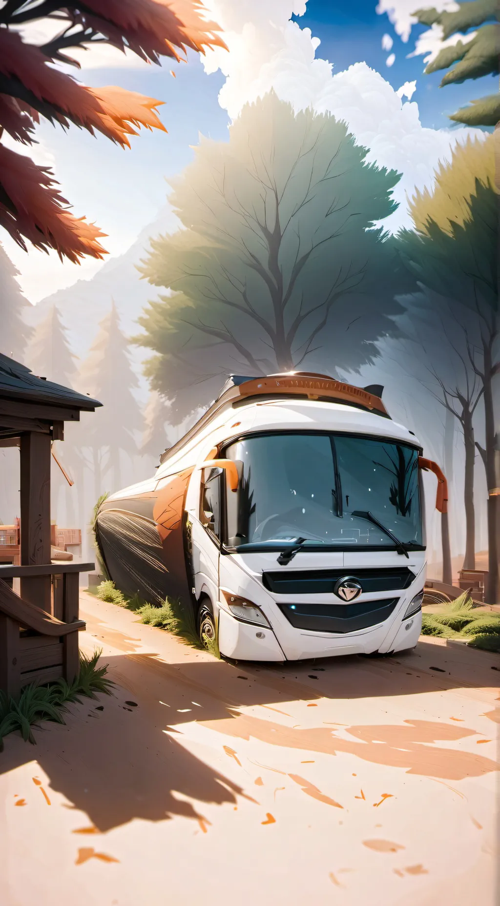 ai character: Fpe Field trip background