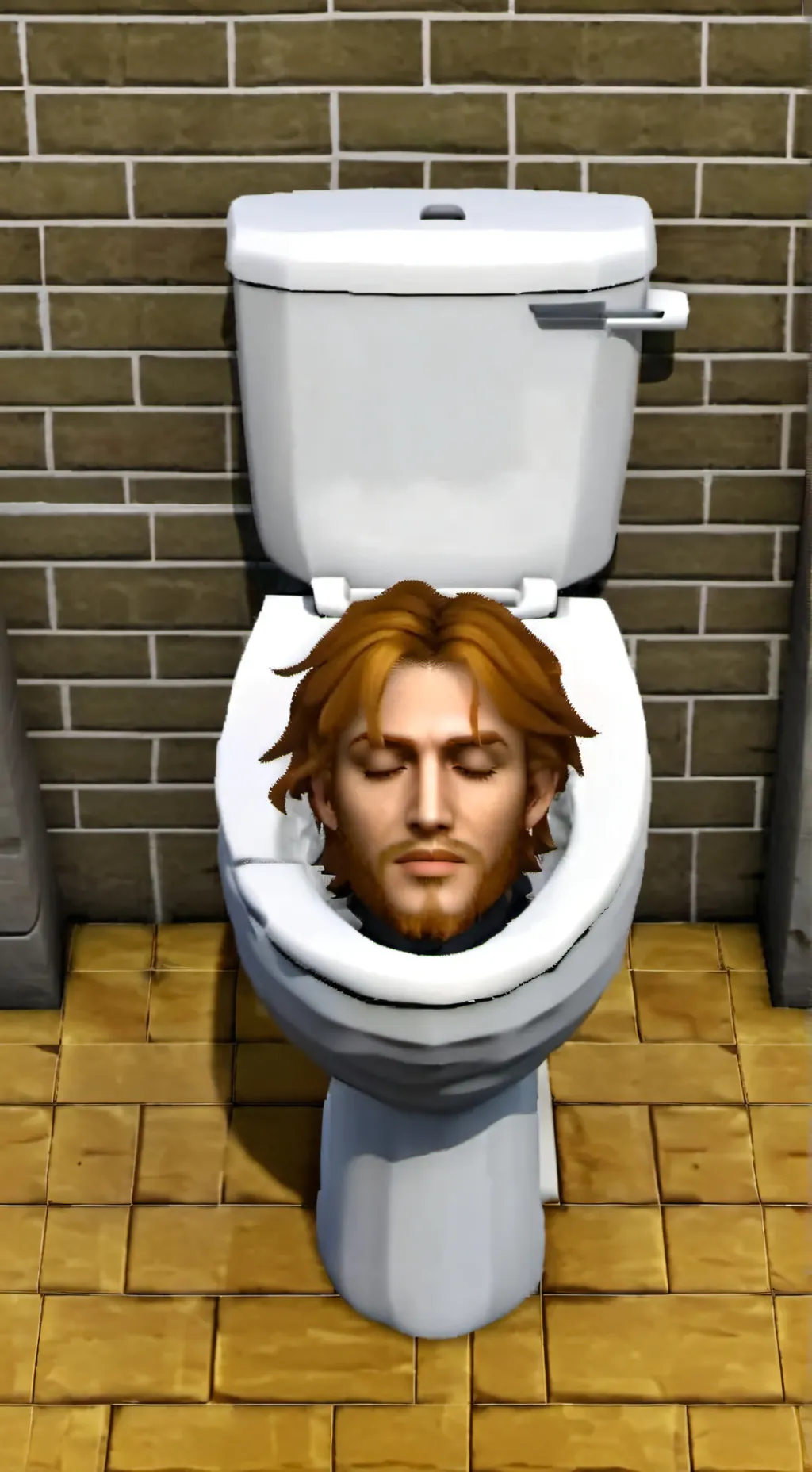 ai character: skibidi X sprunki background