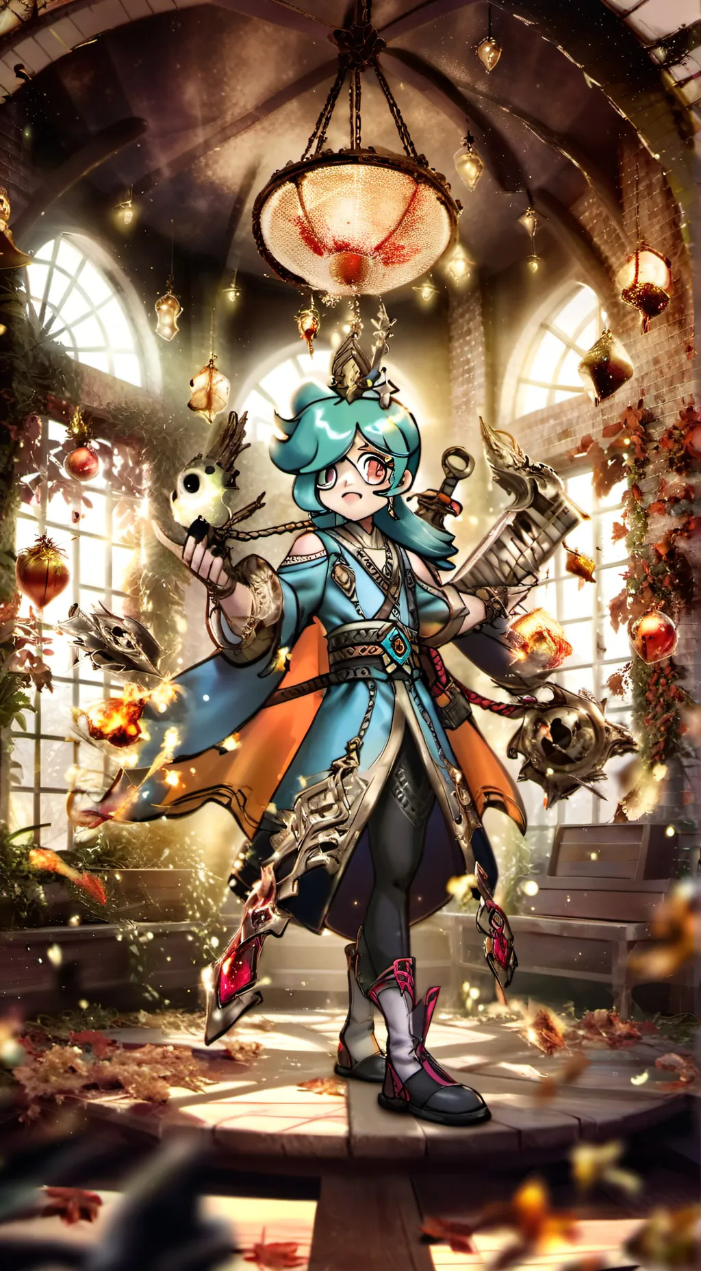 ai character: ⭐Annie⭐ background