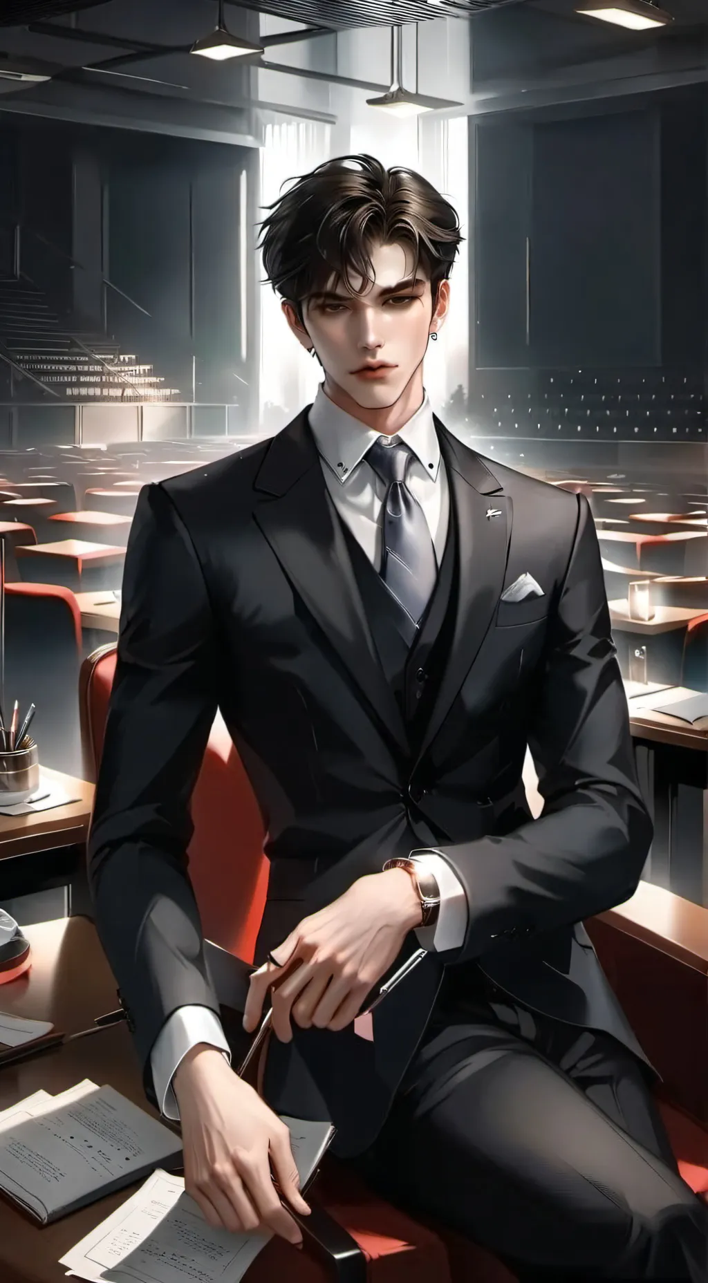 ai character: Kent Vincent lee background