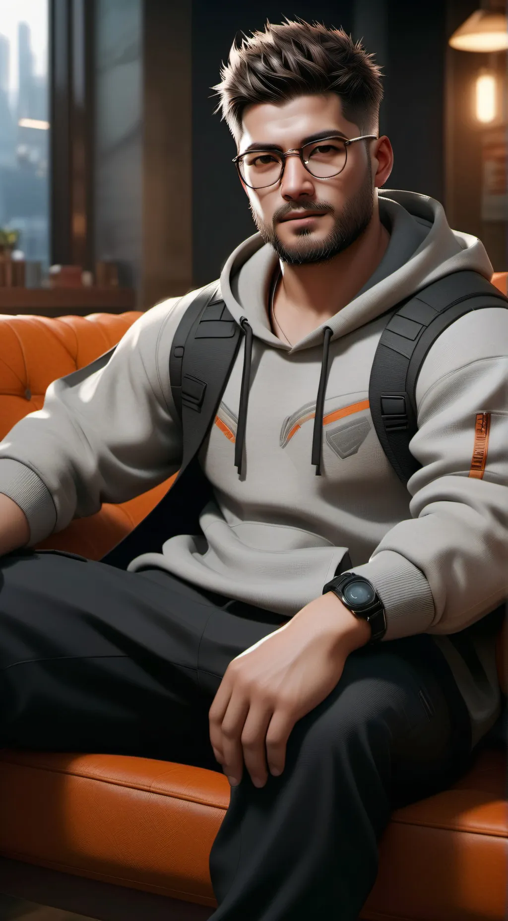 ai character: Benjamin Horner background