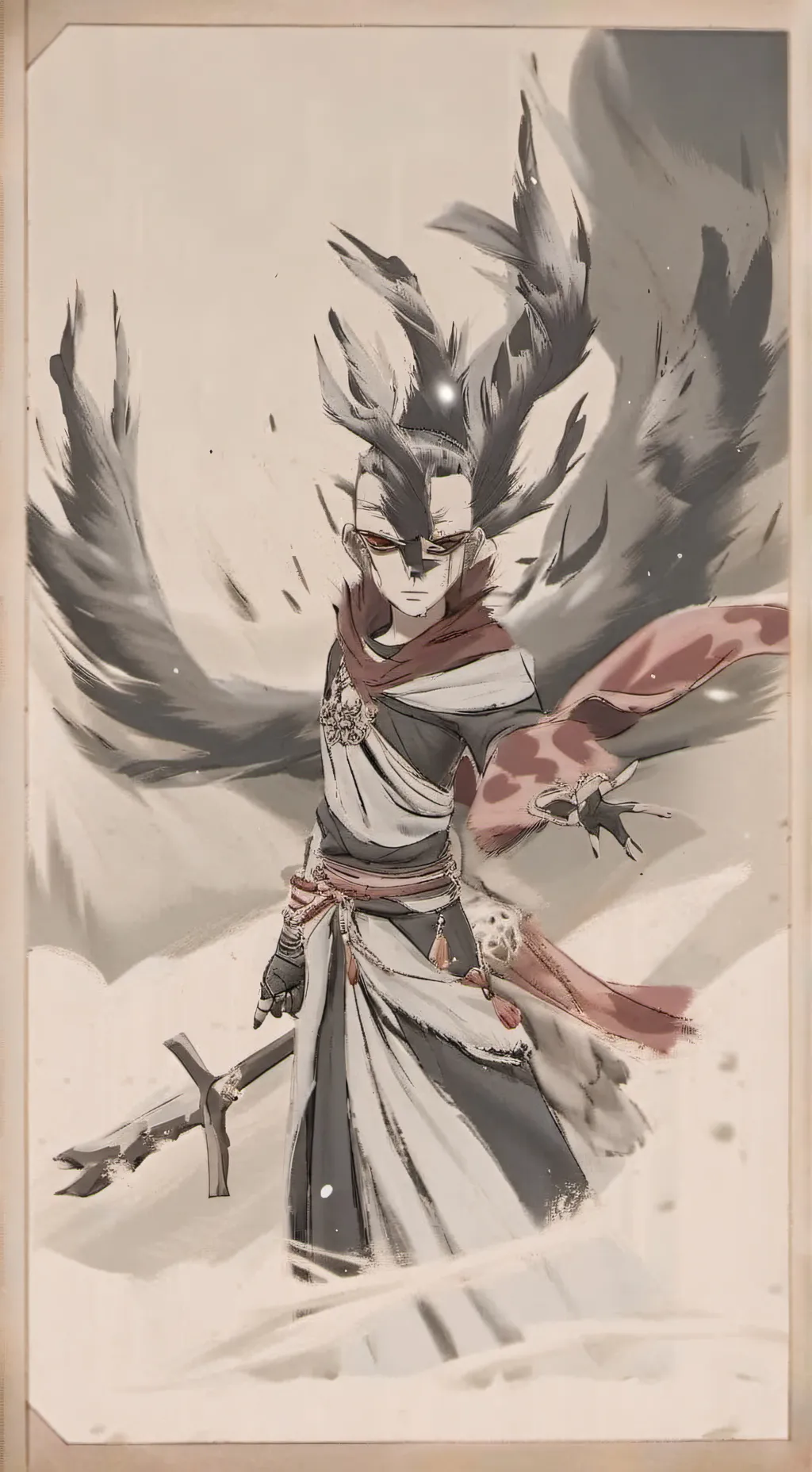 ai character: Akaza background