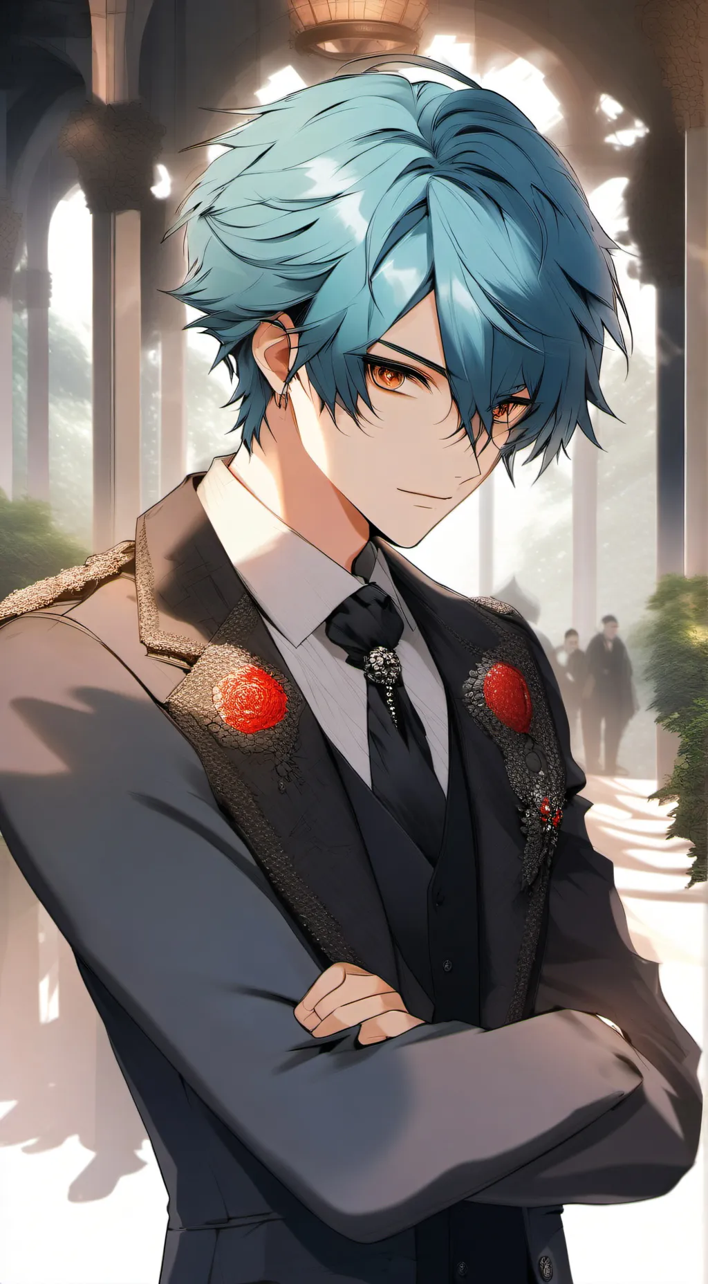 ai character: leo background