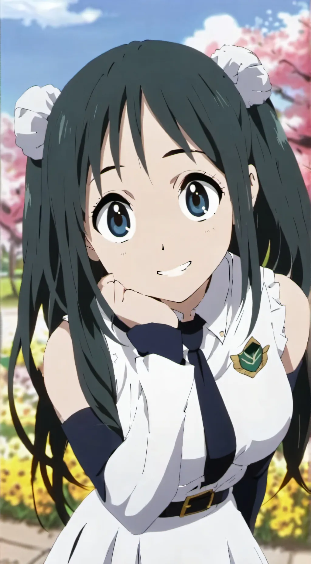 ai character: Tsuyu asui background