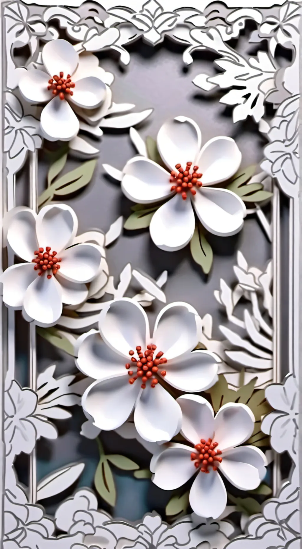 ai character: Gray background