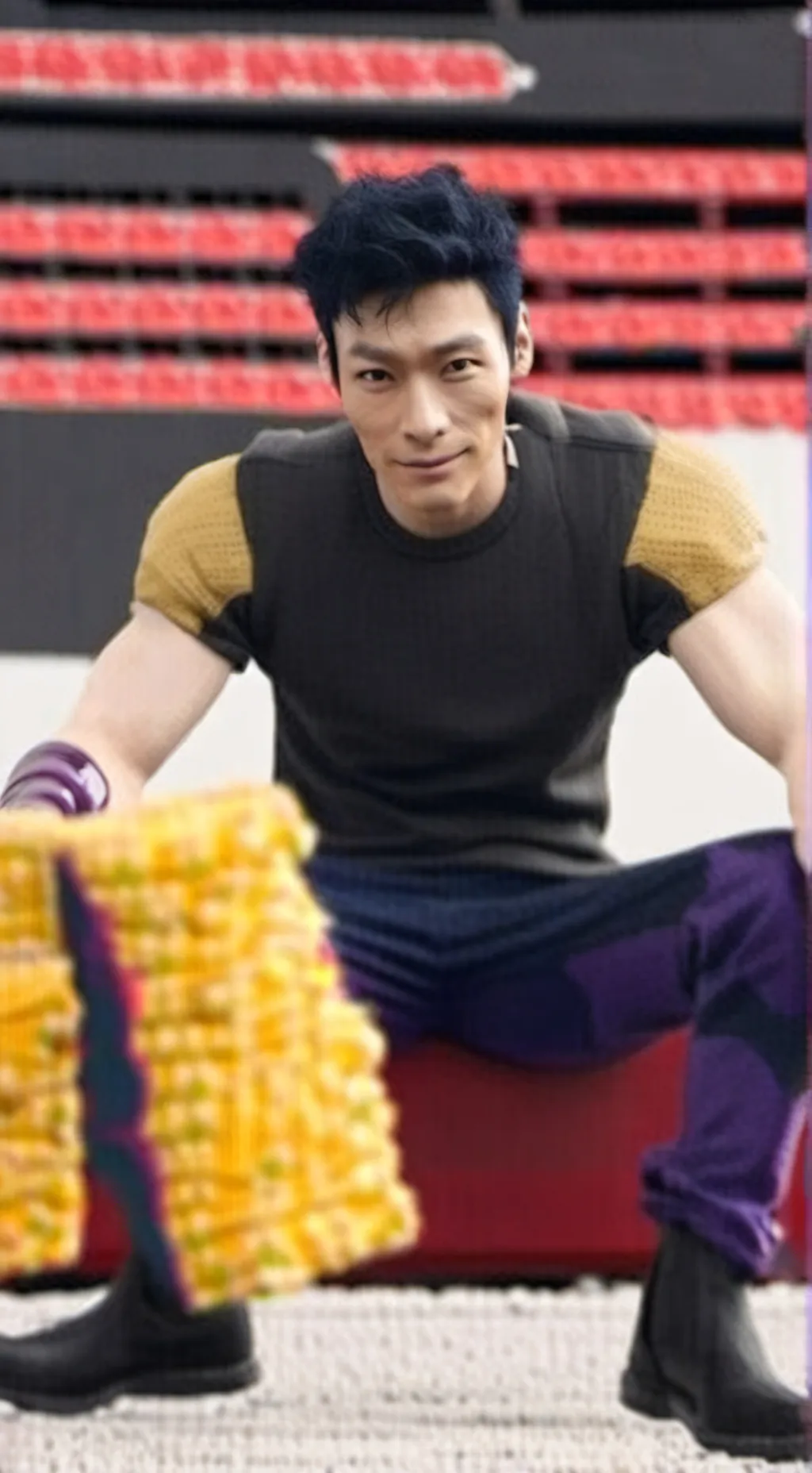 ai character: Thanos background