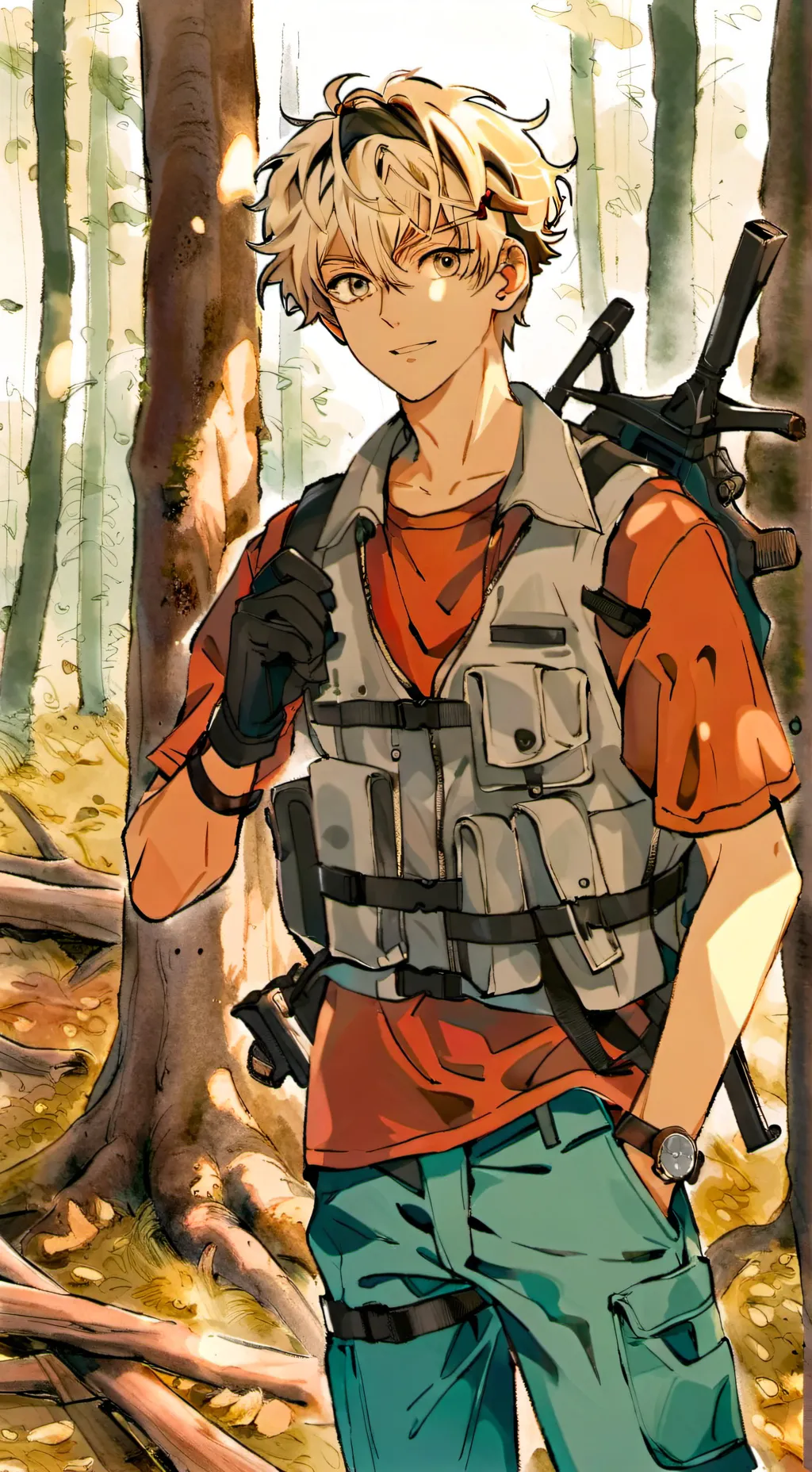 ai character: Alex background