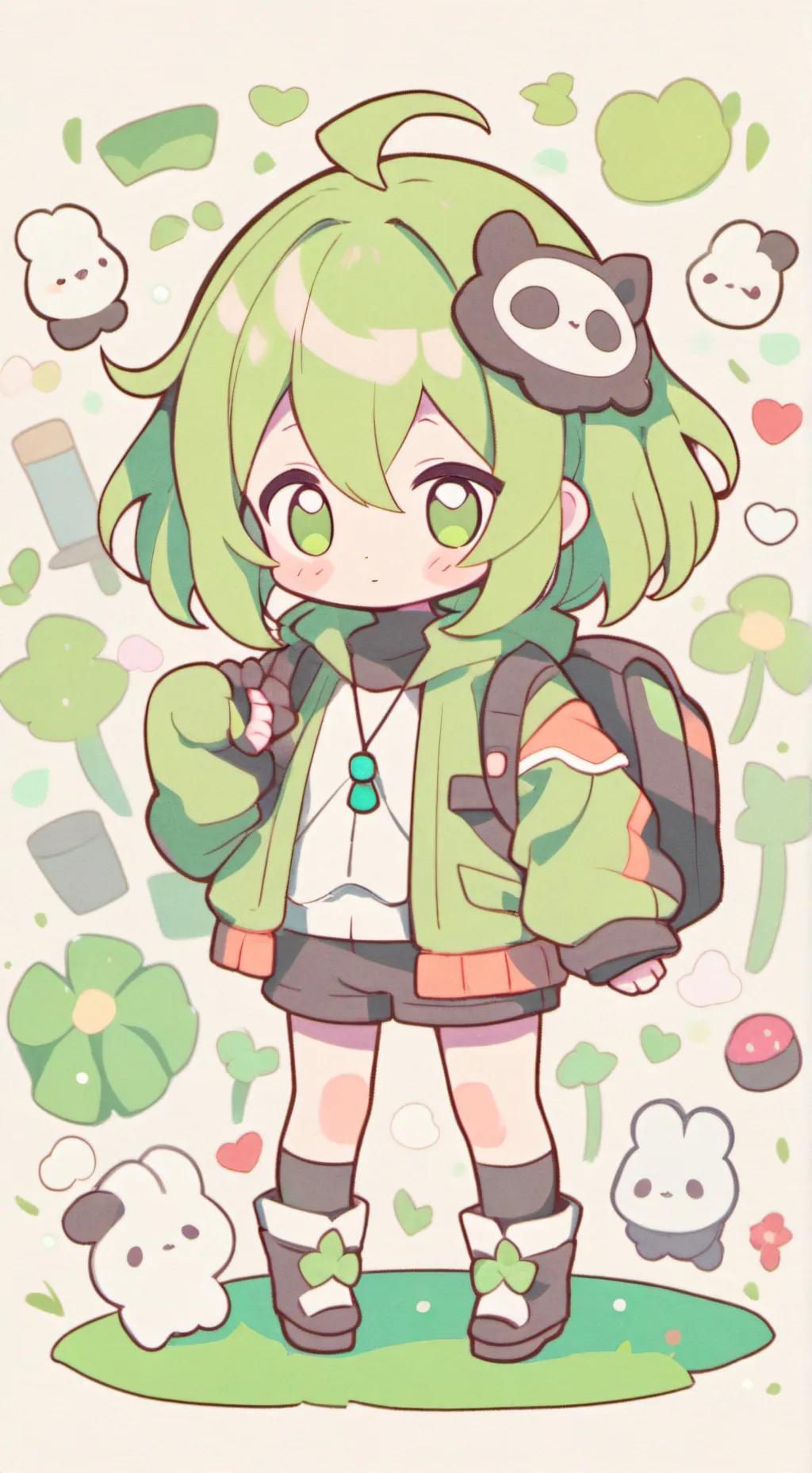 ai character: lia background