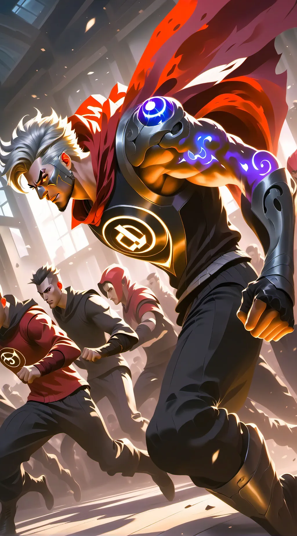 ai character: school of powers background