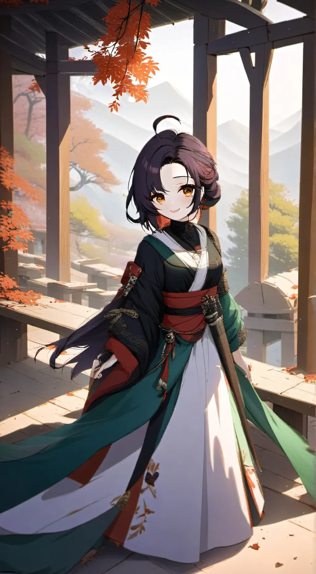 ai character: los pilares background