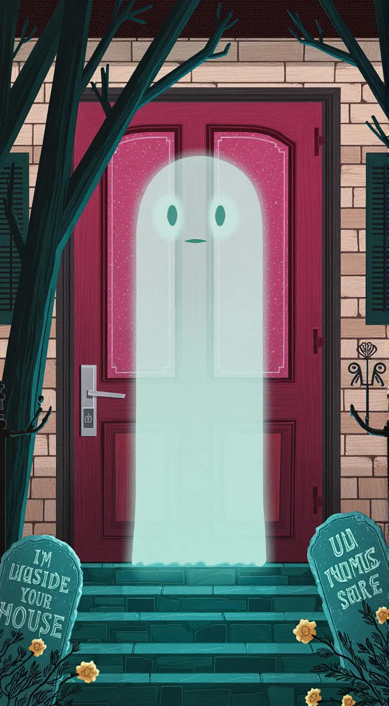 ai character: Horror time background