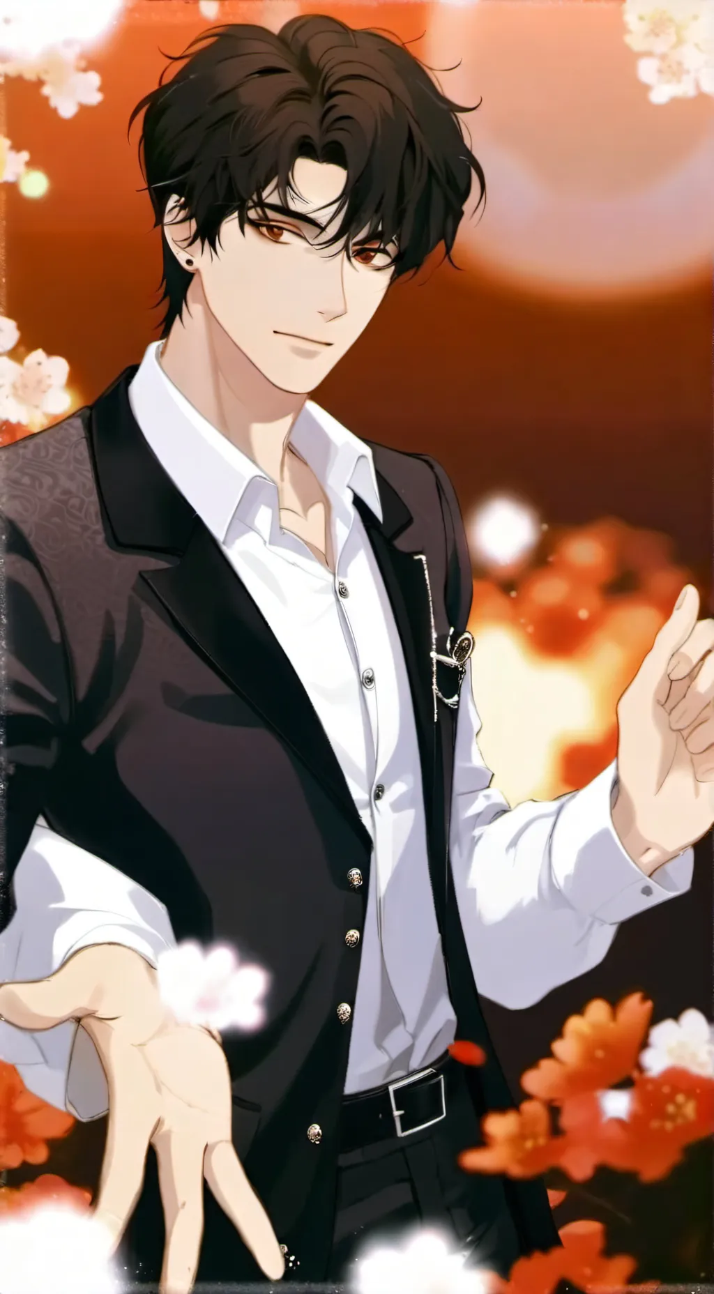 ai character: Alejandro😈💀 background