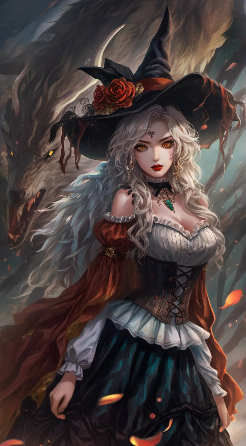 ai character: chica lobo background