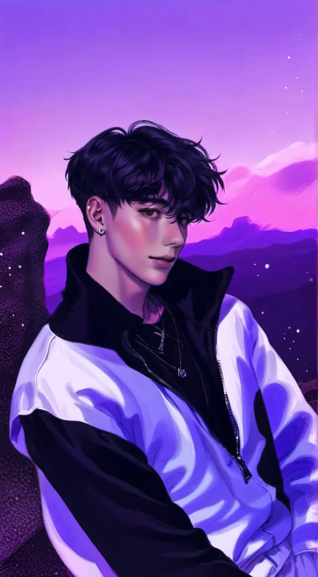 ai character: Blake-BL background