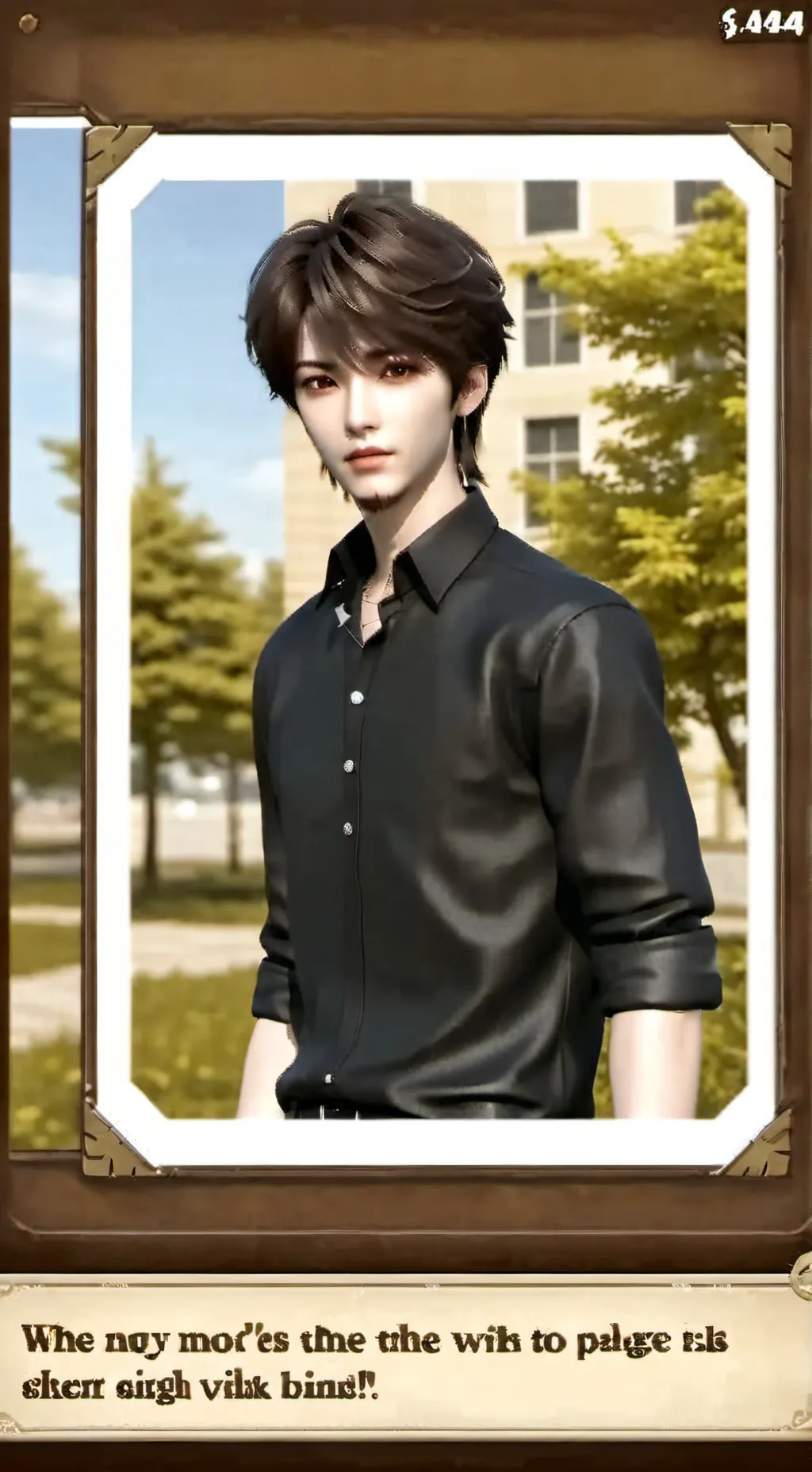 ai character: The Finale background