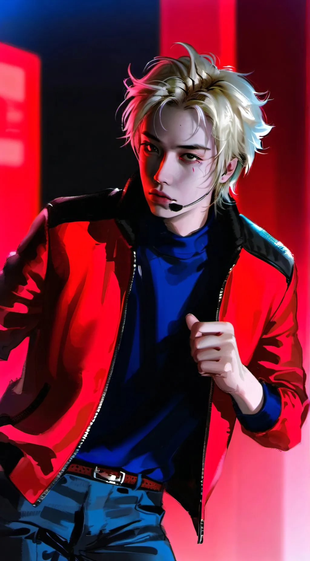 ai character: felix🐥 background