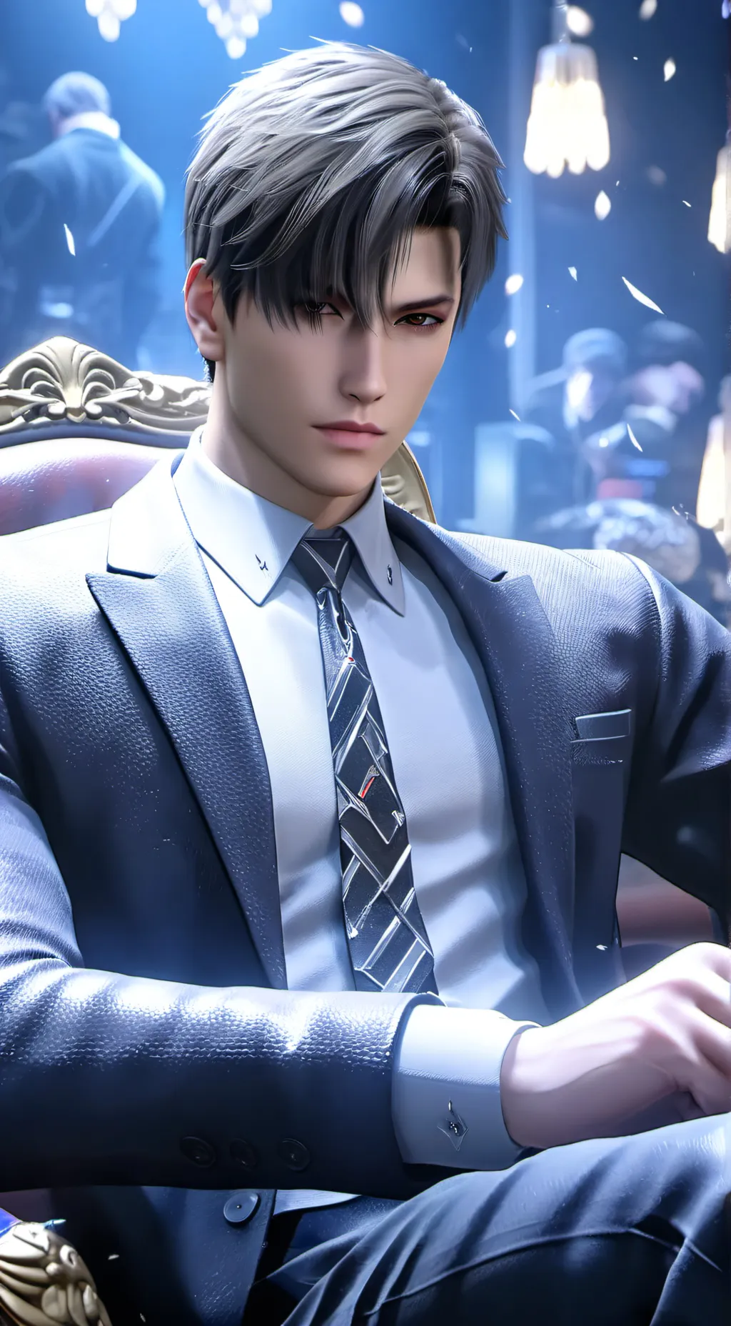 ai character: Aaron  background