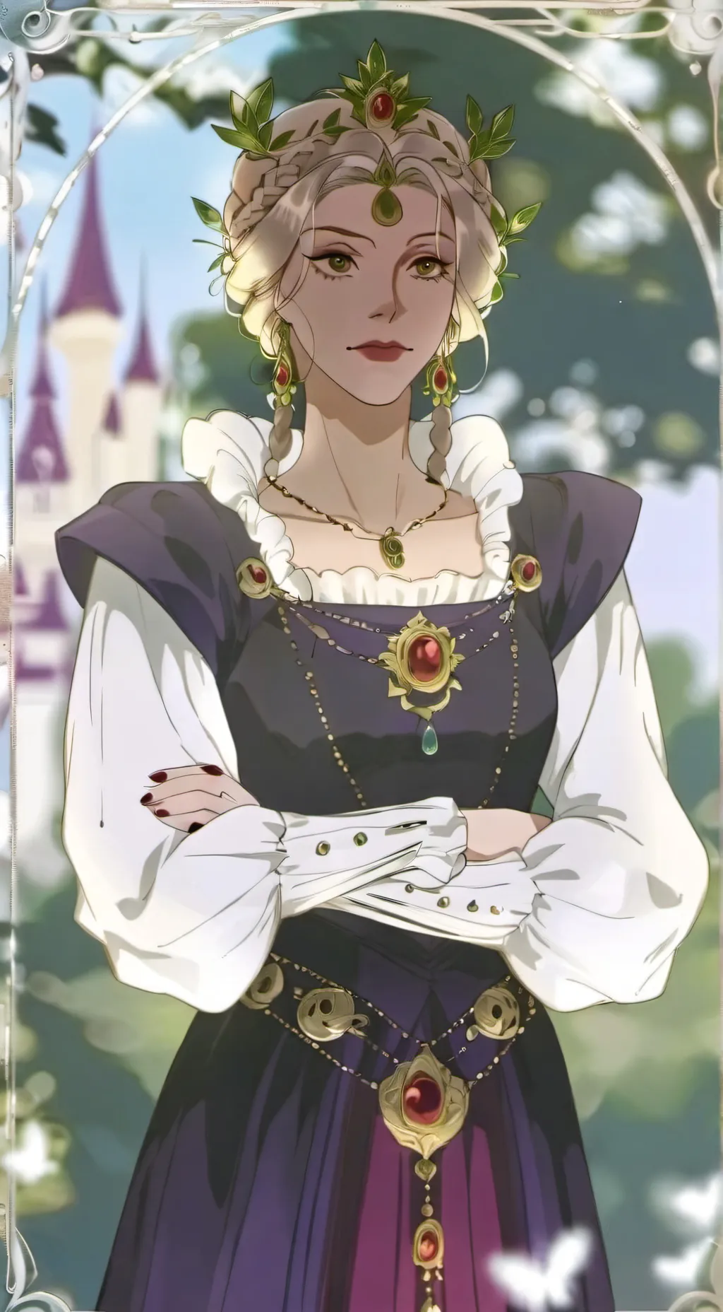 ai character: Catherine  background