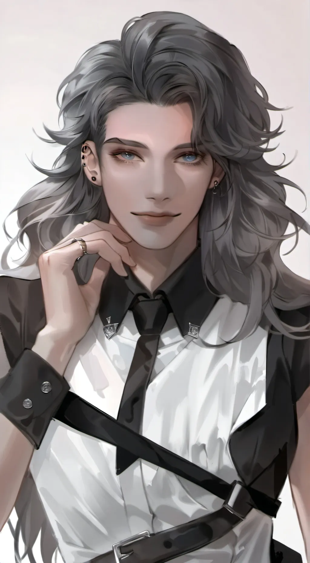 ai character: Vee background