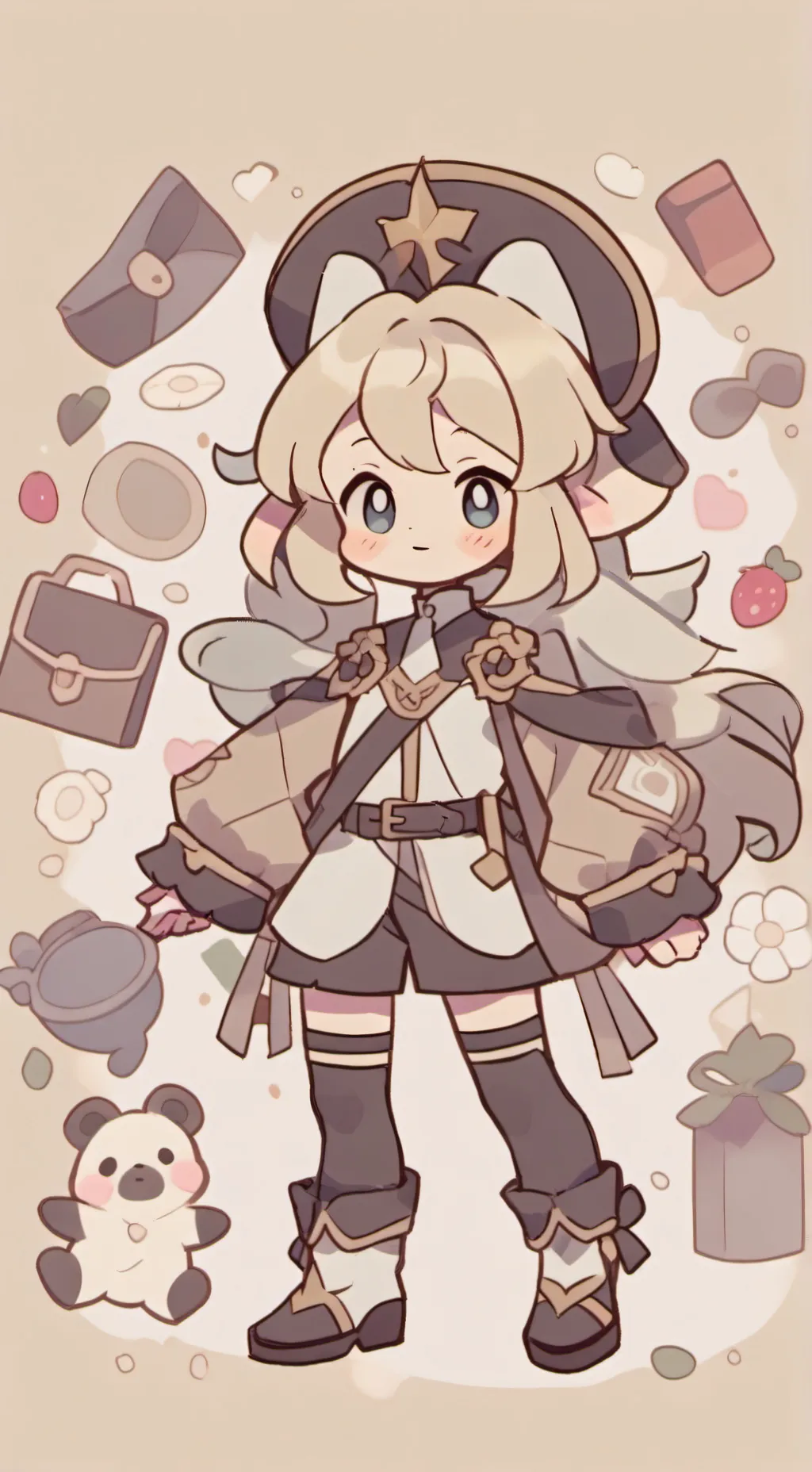 ai character: Nabi celoso xd background