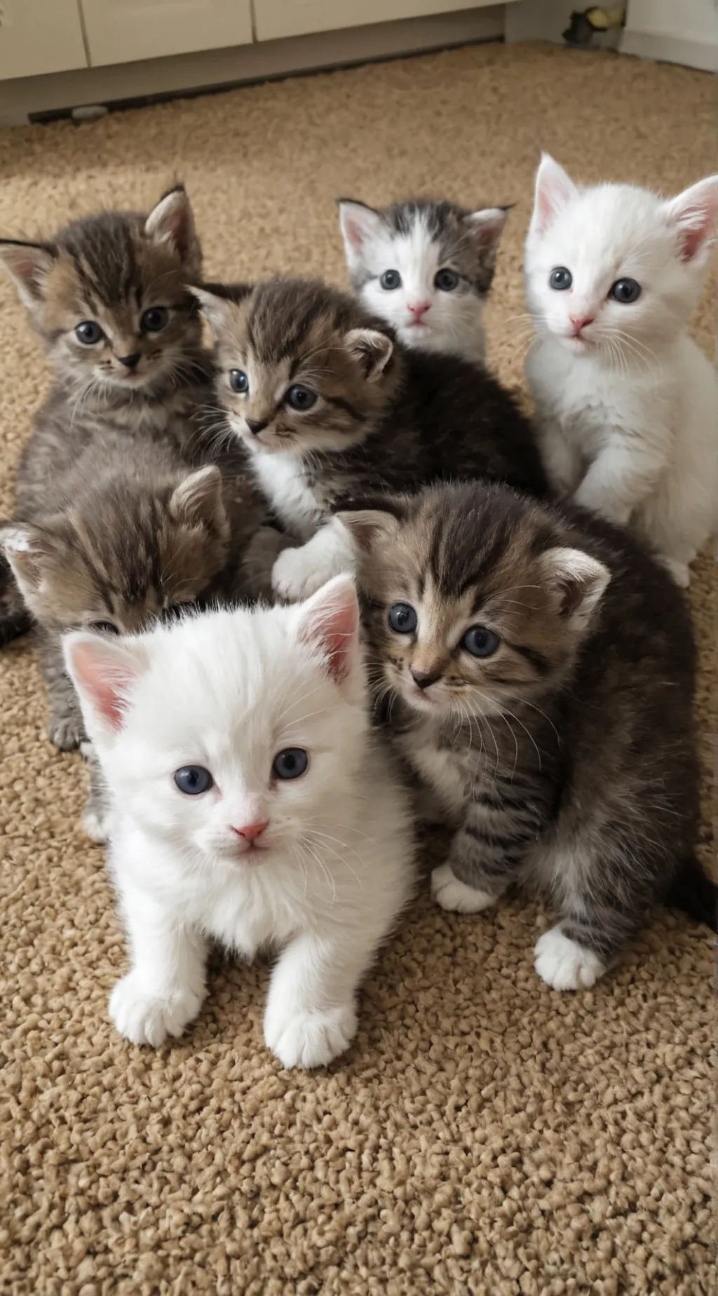 ai character: Kittens background