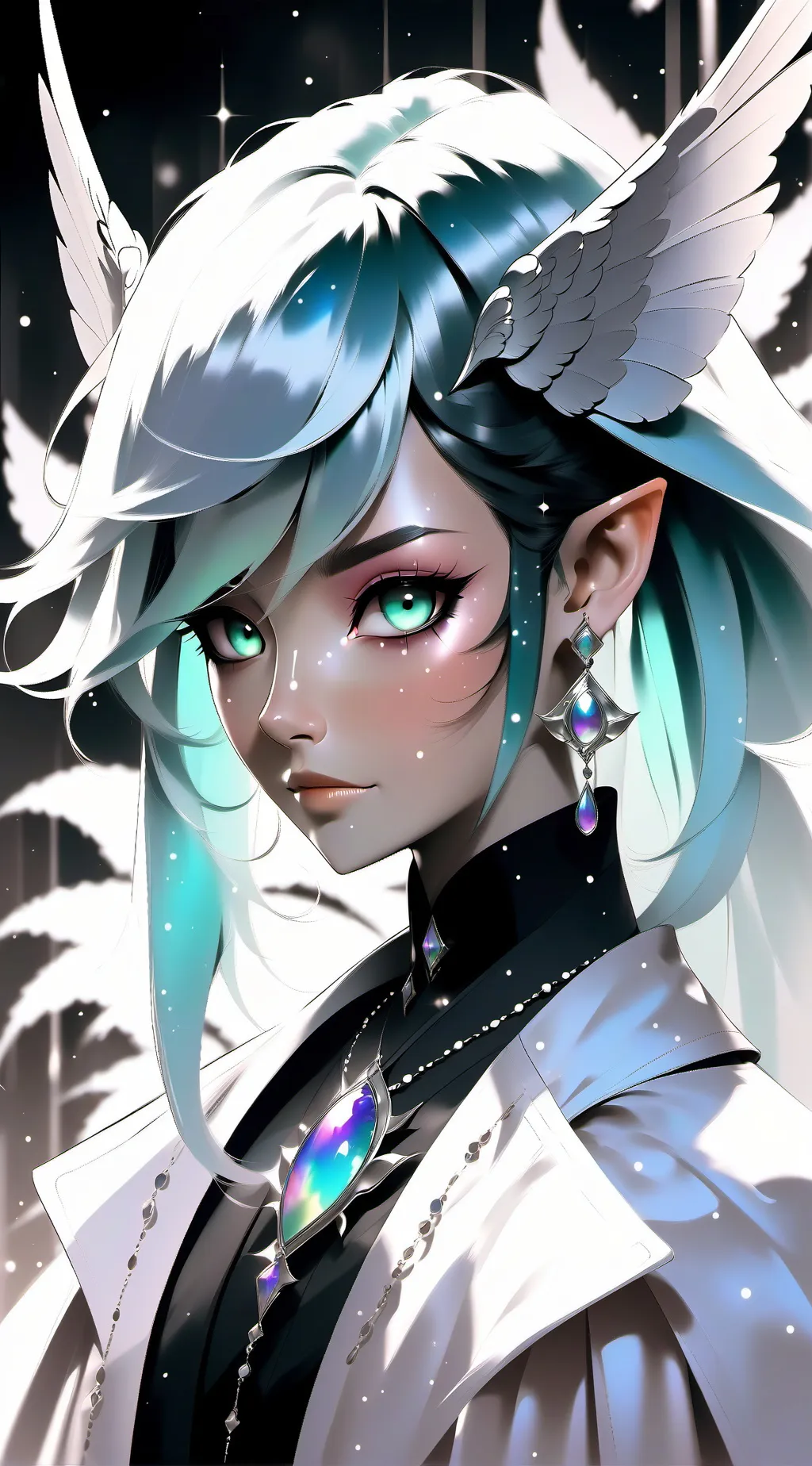 ai character: Shrimpo background