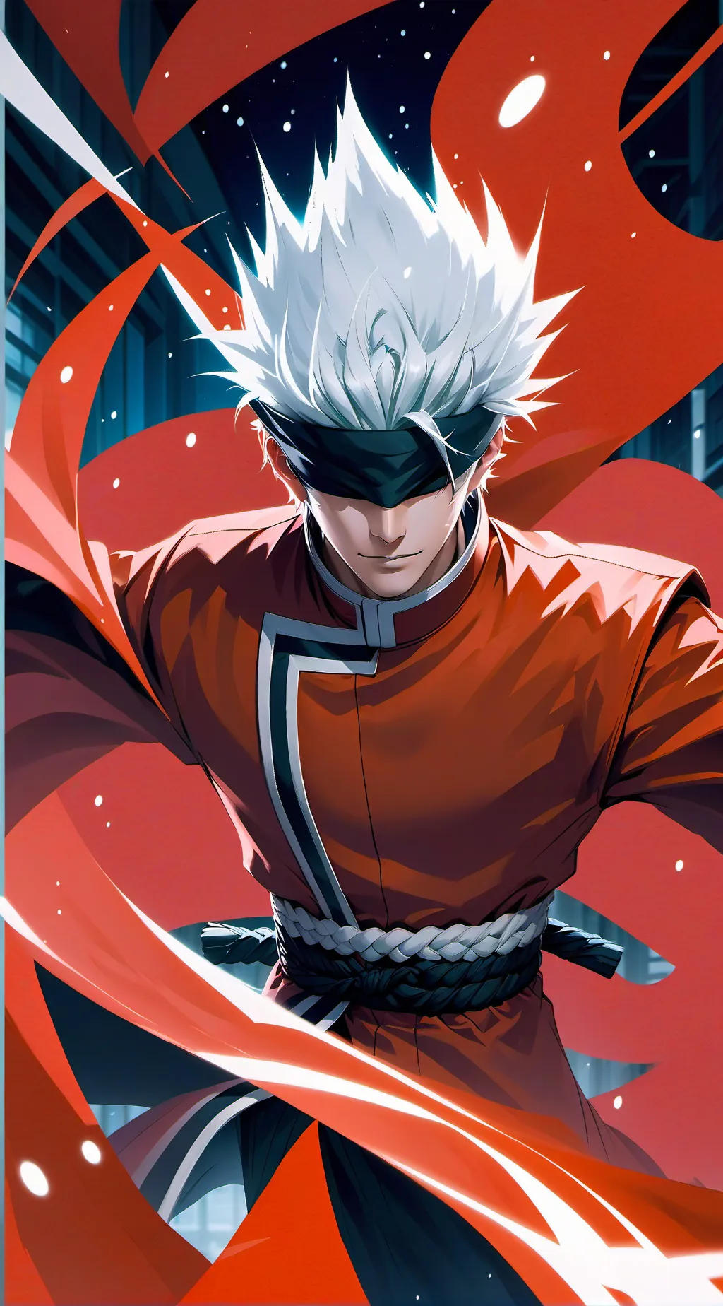 ai character: Satoru Gojo background