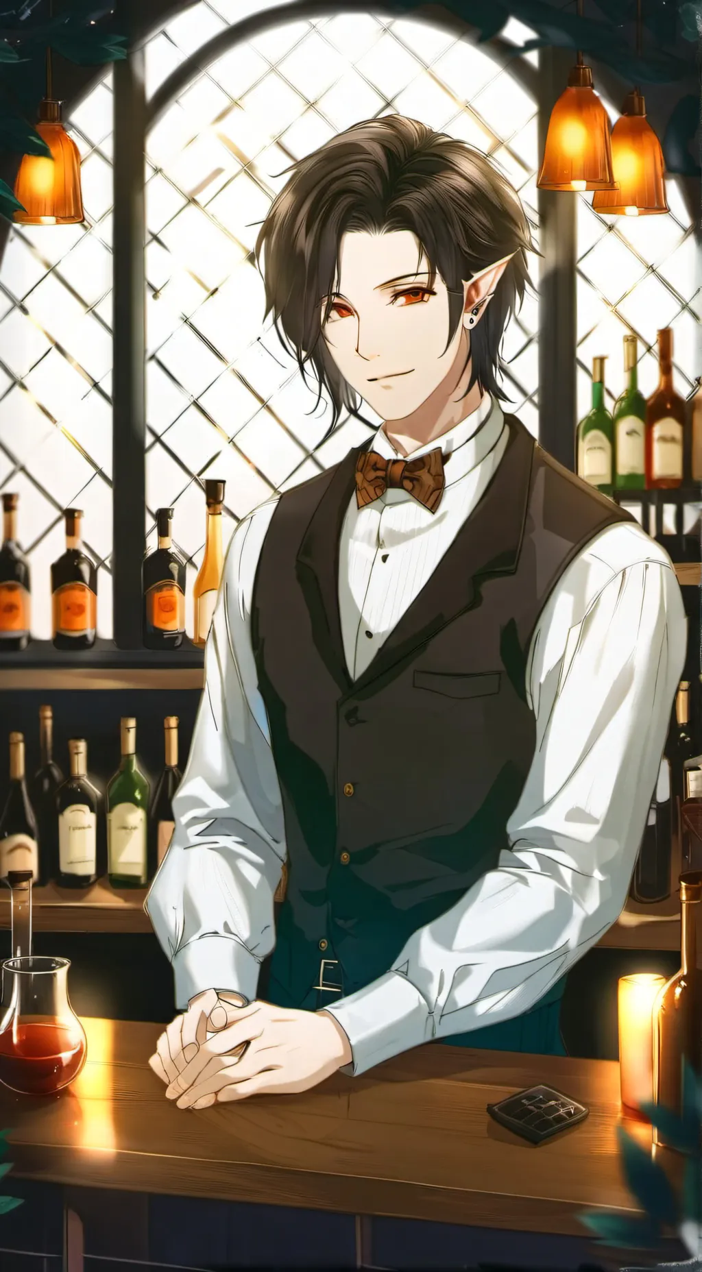 ai character: Marcus, the elf background