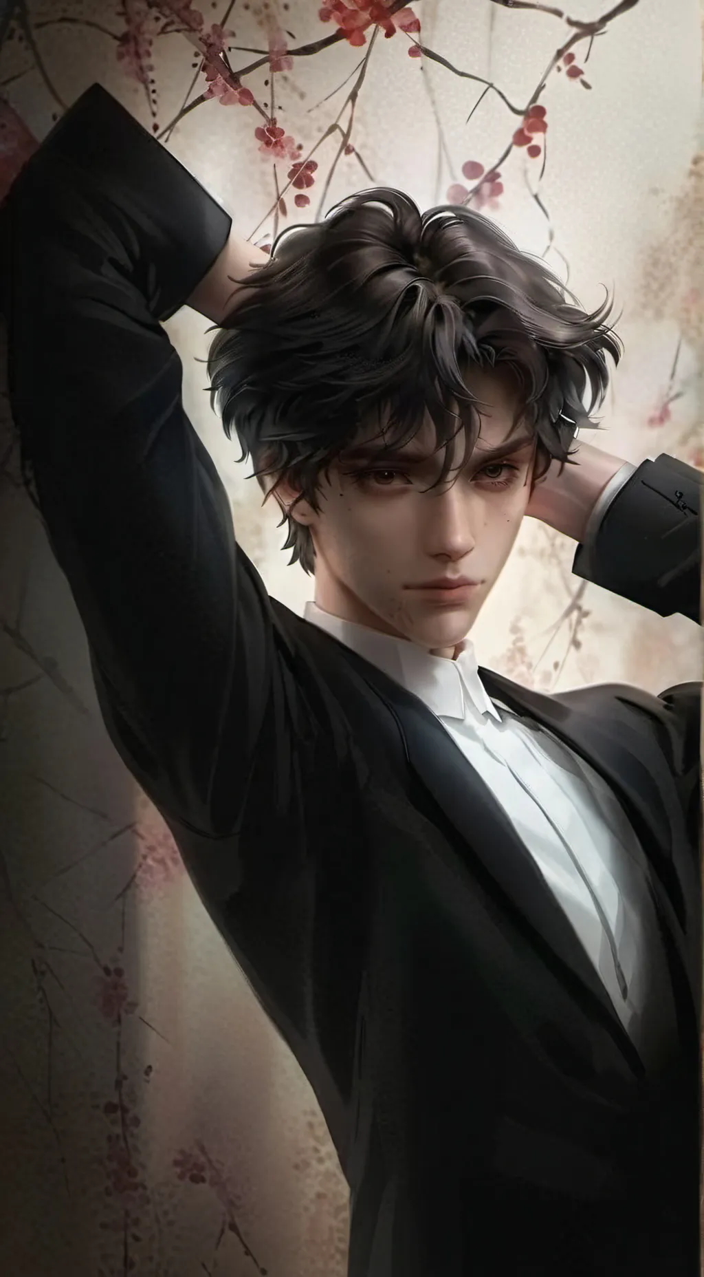 ai character: Макс✌️ background