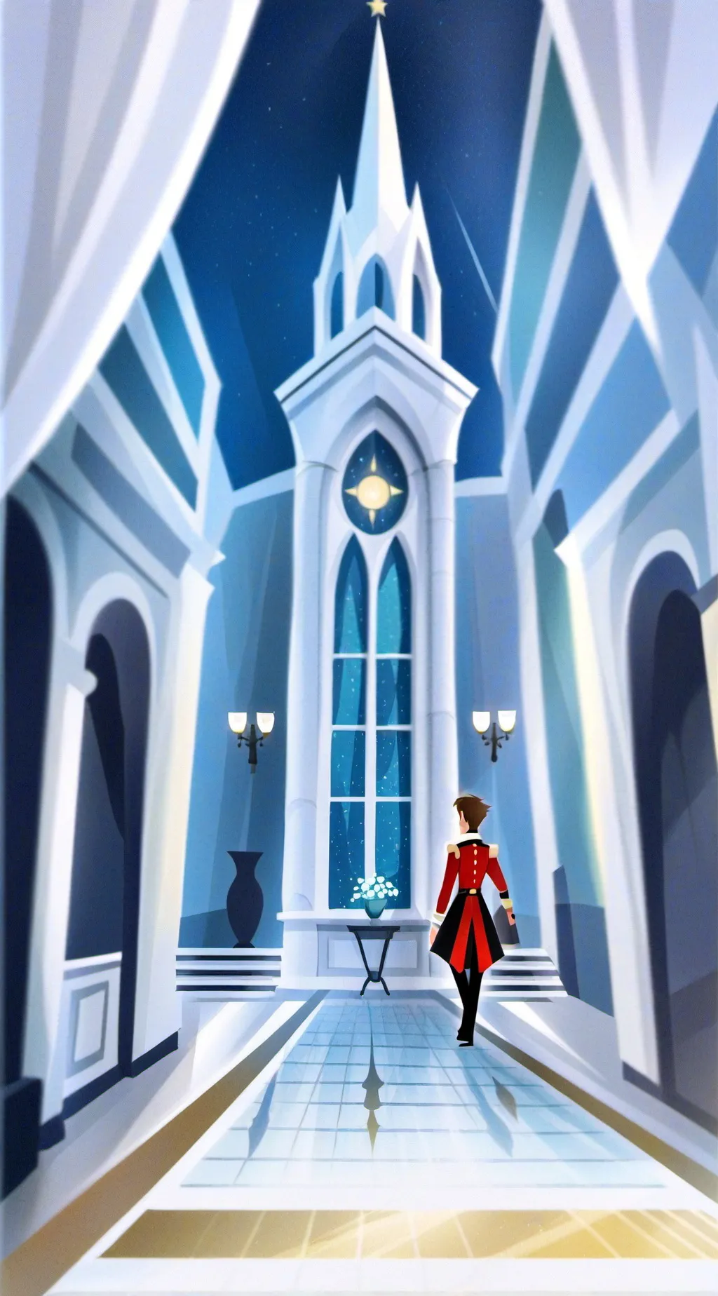 ai character: Haz u bin hotel background