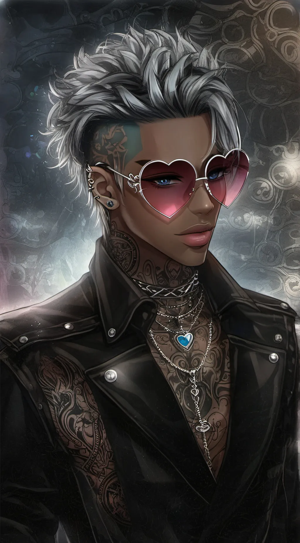 ai character: Blake  background