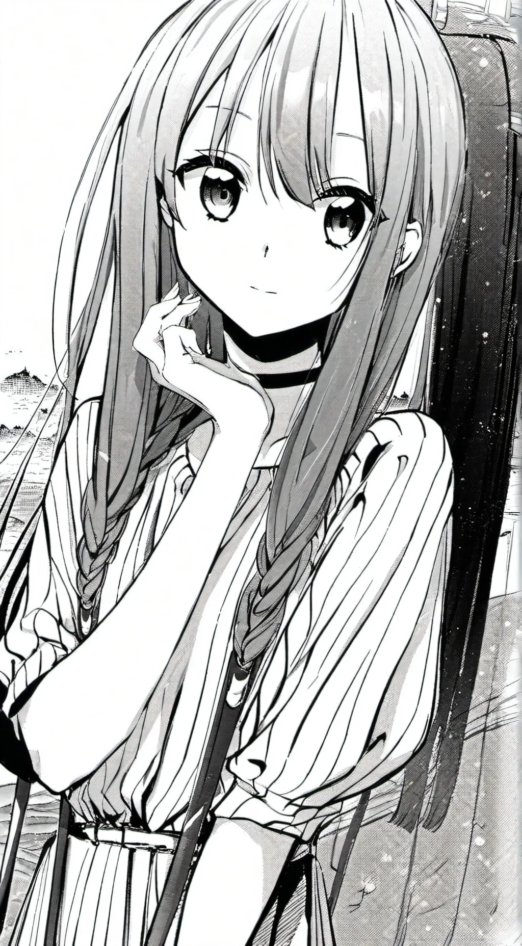 ai character: Лена background