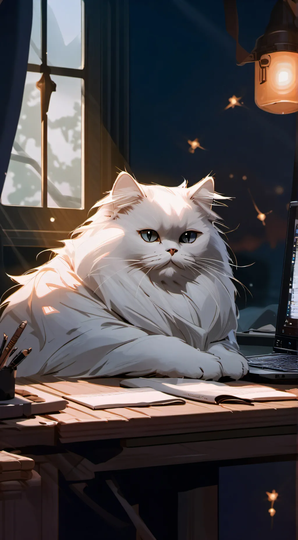 ai character: KeyKey background