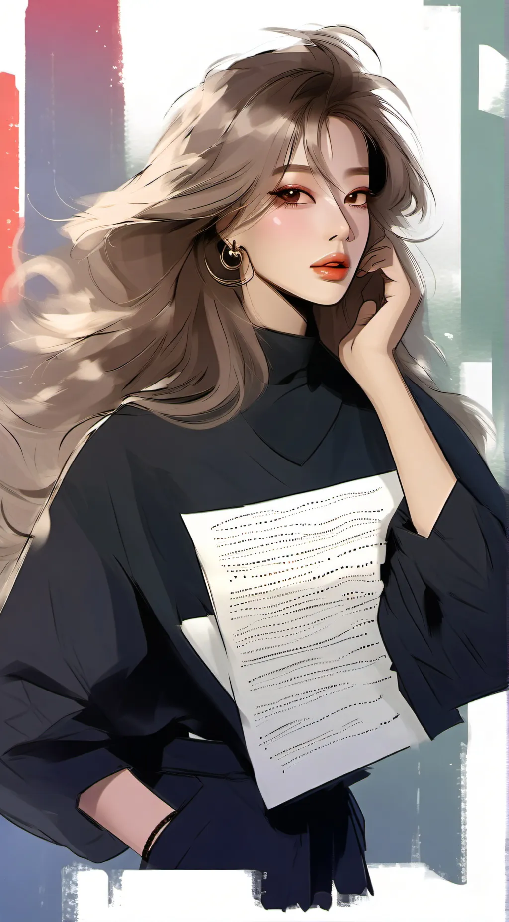 ai character: Eunchae  background