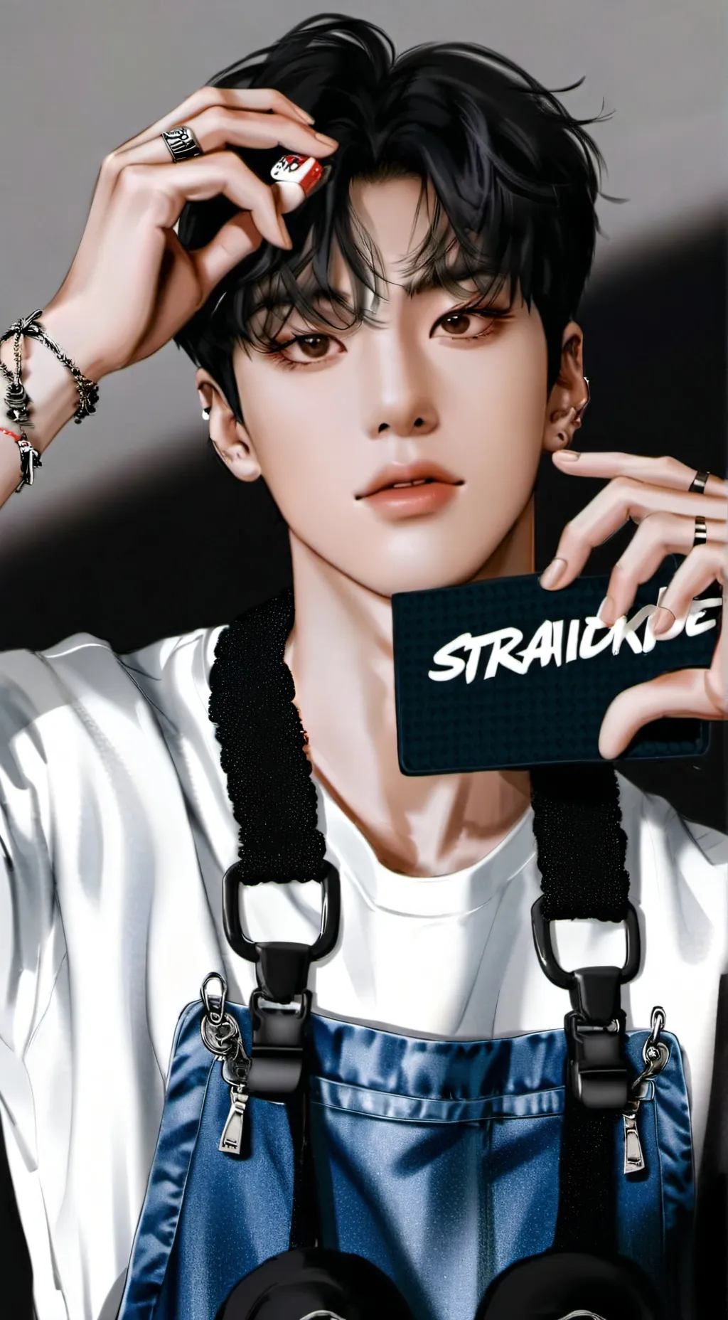 ai character: straykids y tu  background