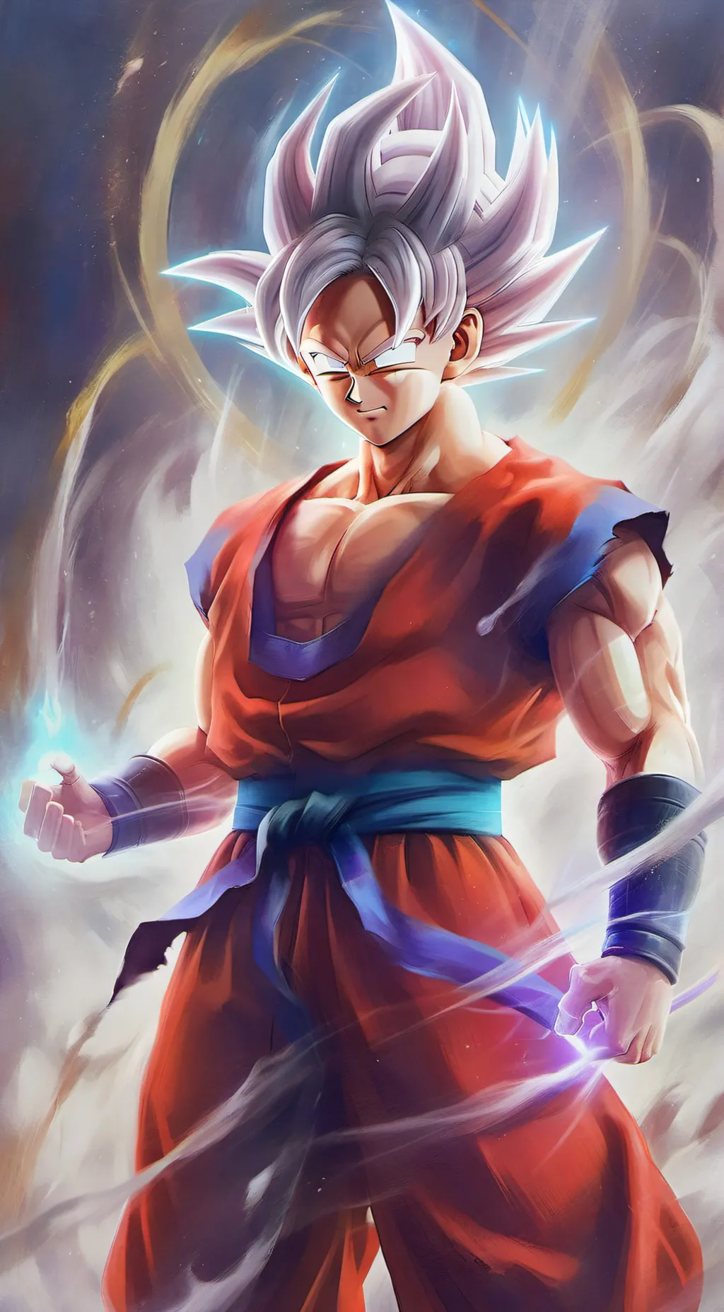 ai character: Goku  background