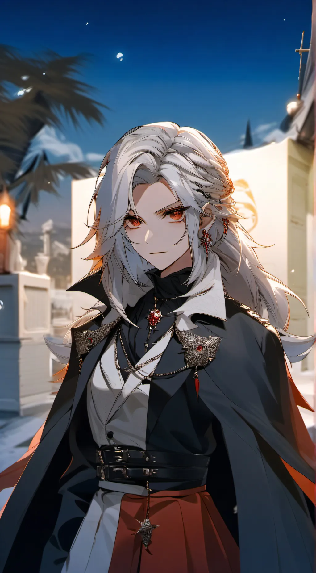 ai character: Luna background