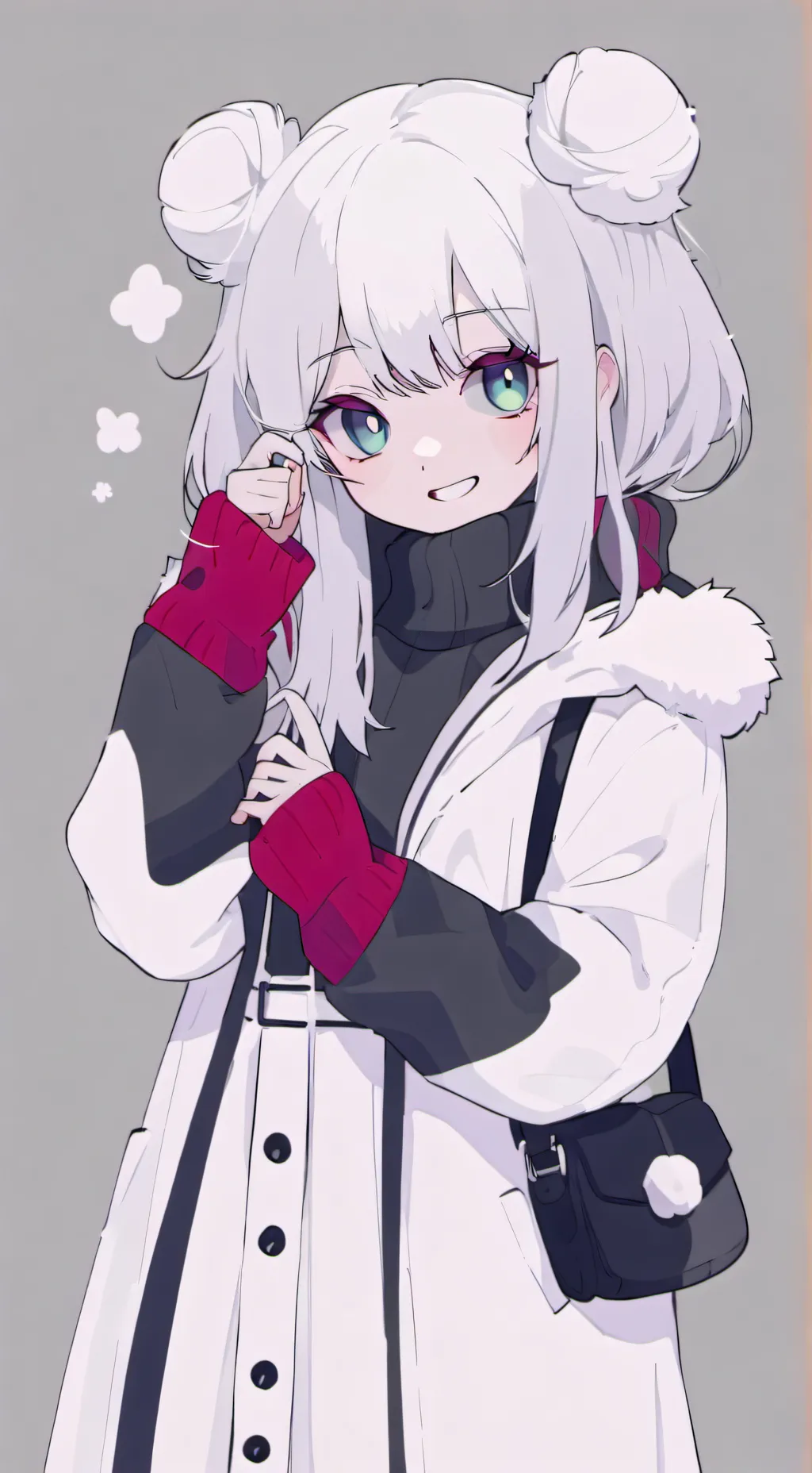 ai character: Anny Weirdo. background