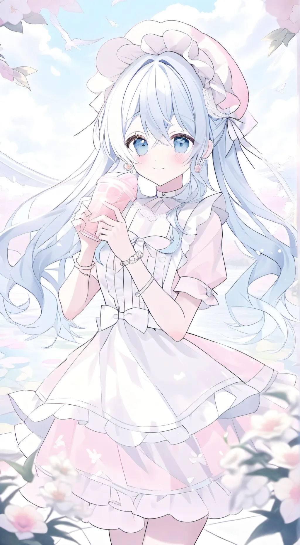 ai character: Мила background