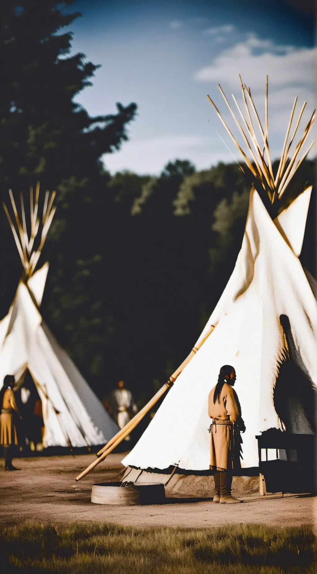 ai character: Native Life  background